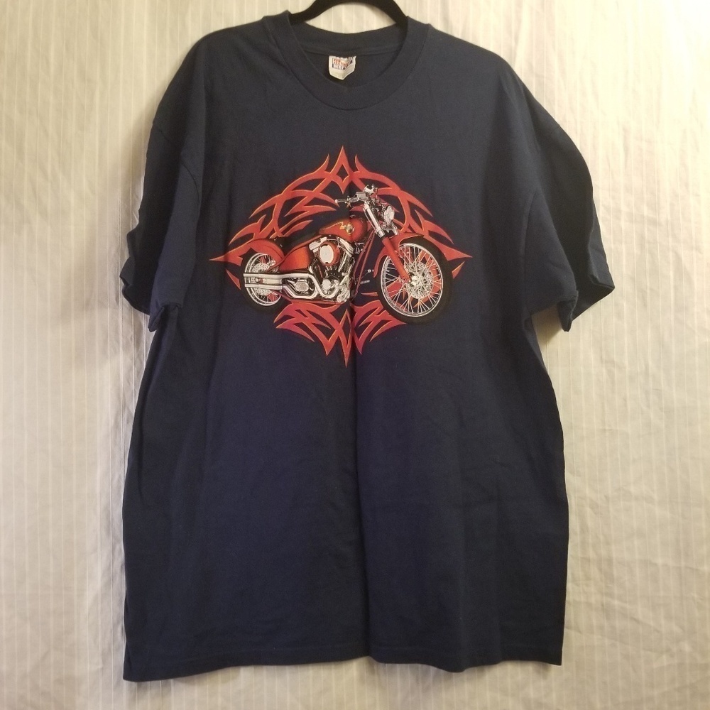 Custom Chrome Harley Davidson Tshirt